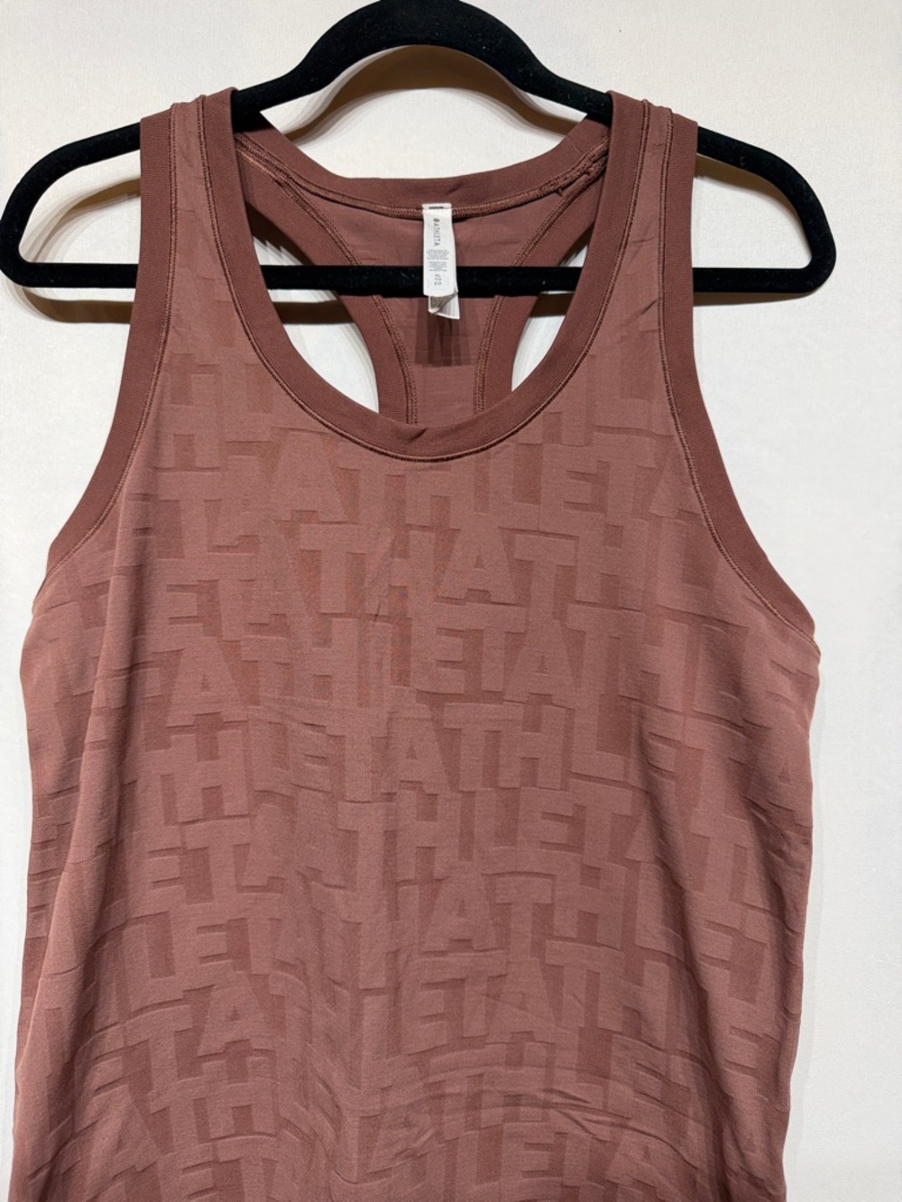 Athleta Momentum Logo Tank Sable XL - Picture 4 of 11